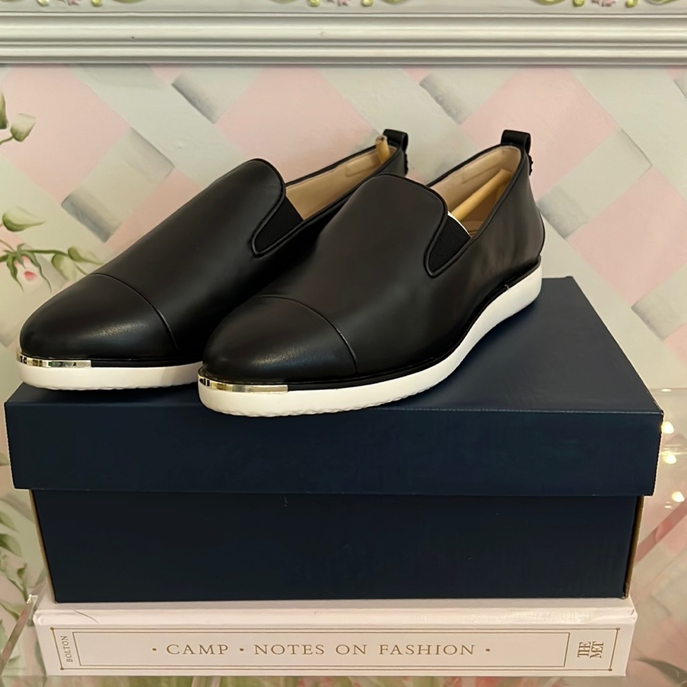 Cole Haan Black Grand Ambition Slip on Sneaker